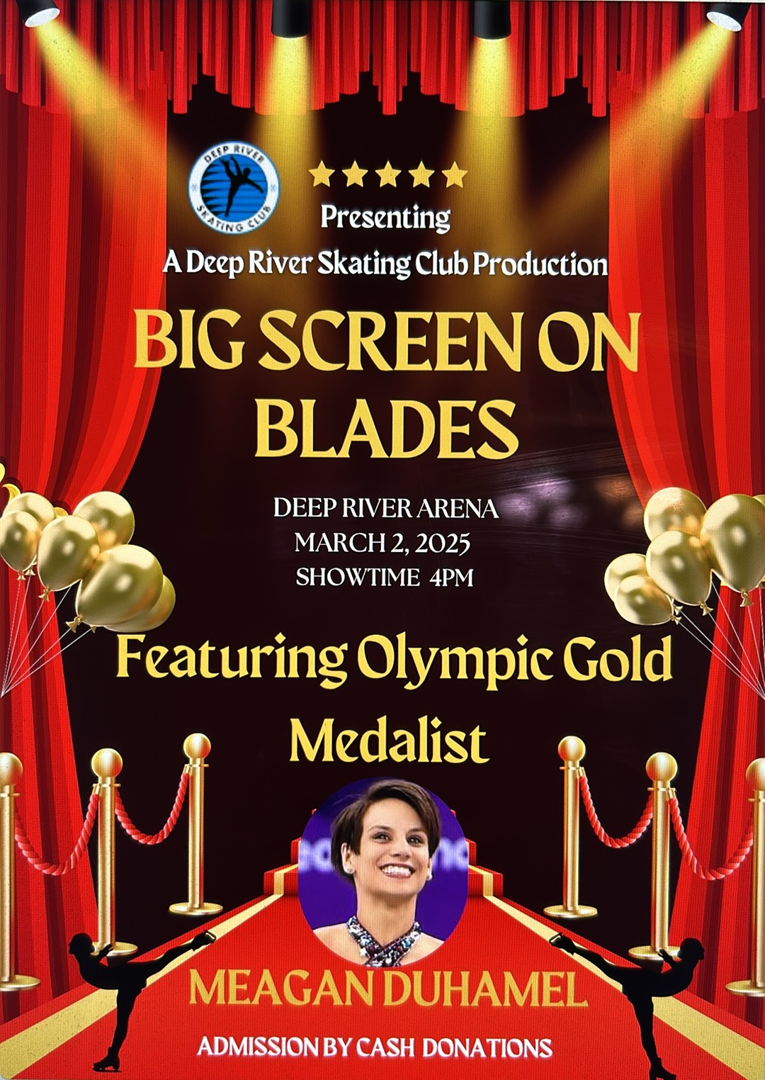 Big Screen on Blades - Deep River Skating Club